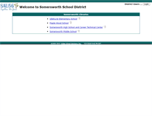 Tablet Screenshot of library.sau56.org